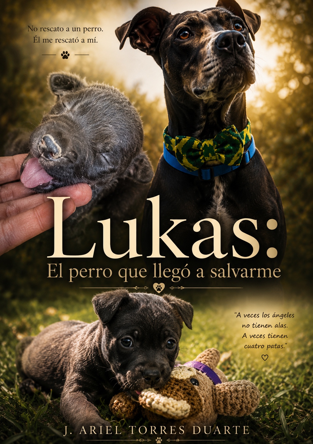 Portada de Lukas: El perro que llegó a salvarme